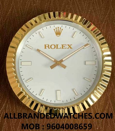 rolex wanduhr original|authentic rolex wall clock.